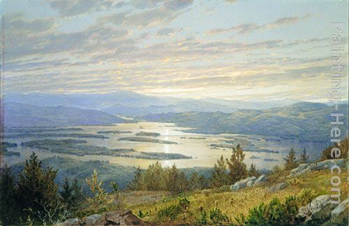 William Trost Richards Lake Squam from Red Hill